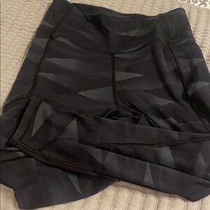 Victoria's Secret Black and Gray Leggings